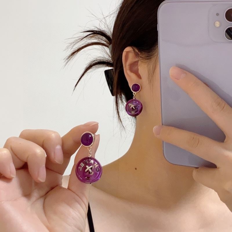 Ch*el earrings